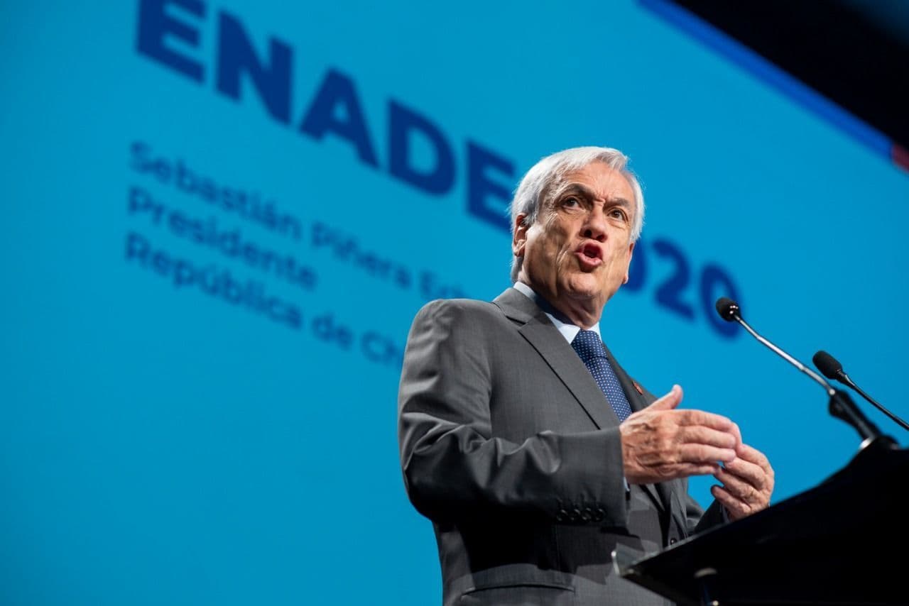 Presidente Sebastián Piñera en ENADE 2020: “Sin crecimiento económico no hay ninguna agenda social sustentable”