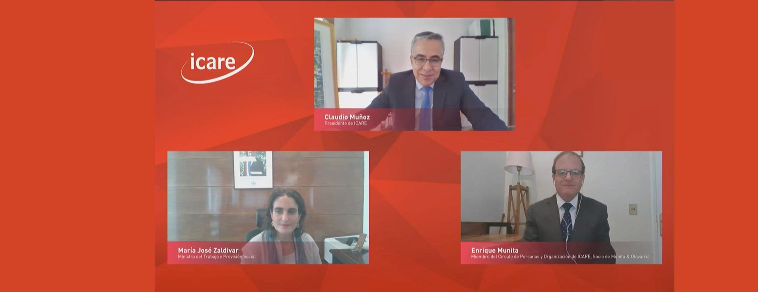Revive el streaming y descarga las presentaciones · “Protección de la Salud y el Empleo”