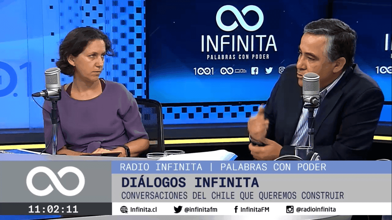 Claudio Muñoz en Radio Infinita: “Si no ponemos la paz por delante, da lo mismo que conversemos de las empresas y cómo nos transformamos”