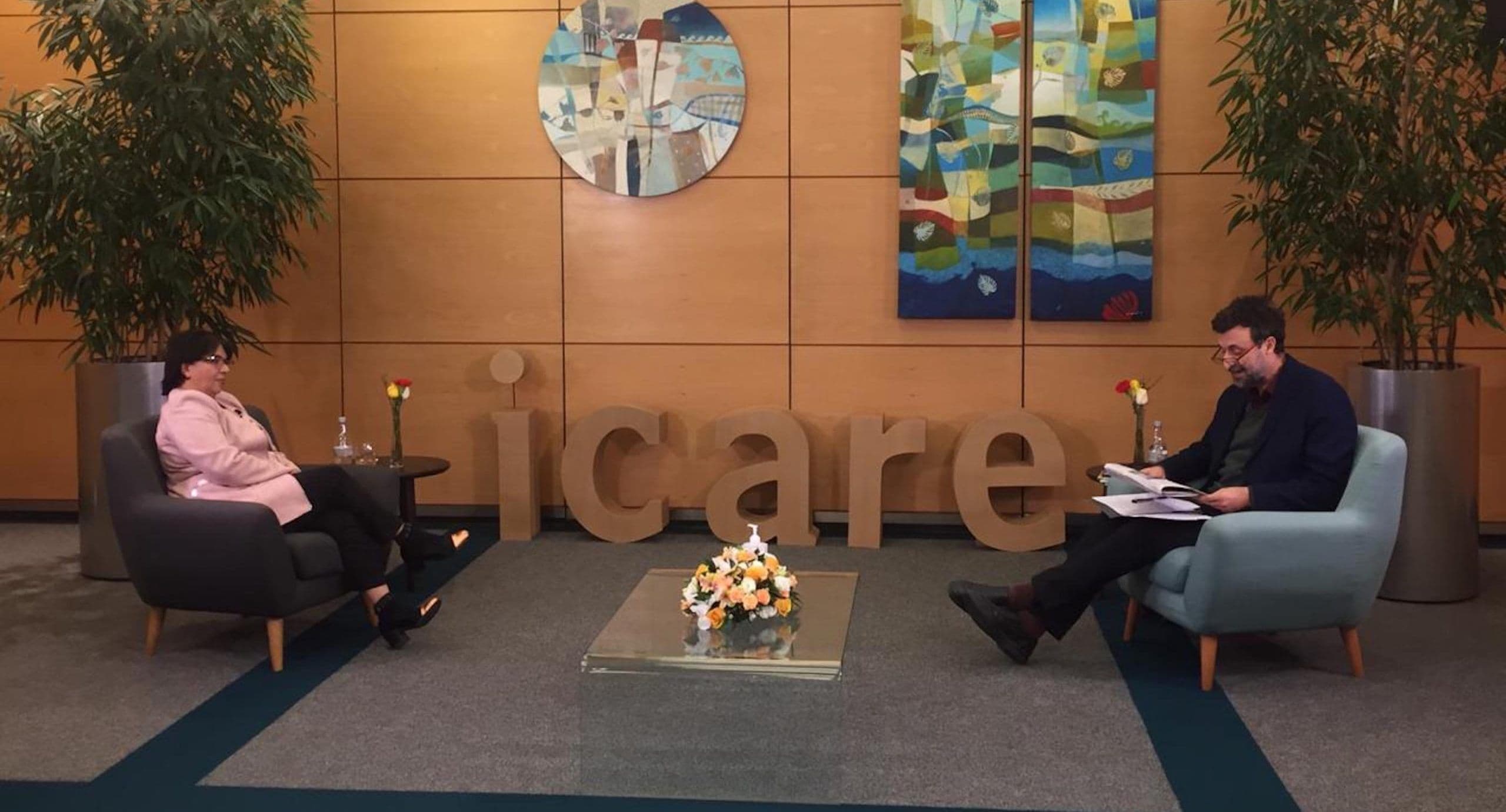 Revive EN PERSONA · Cristián Warnken junto a Claudia Pizarro, alcaldesa de La Pintana