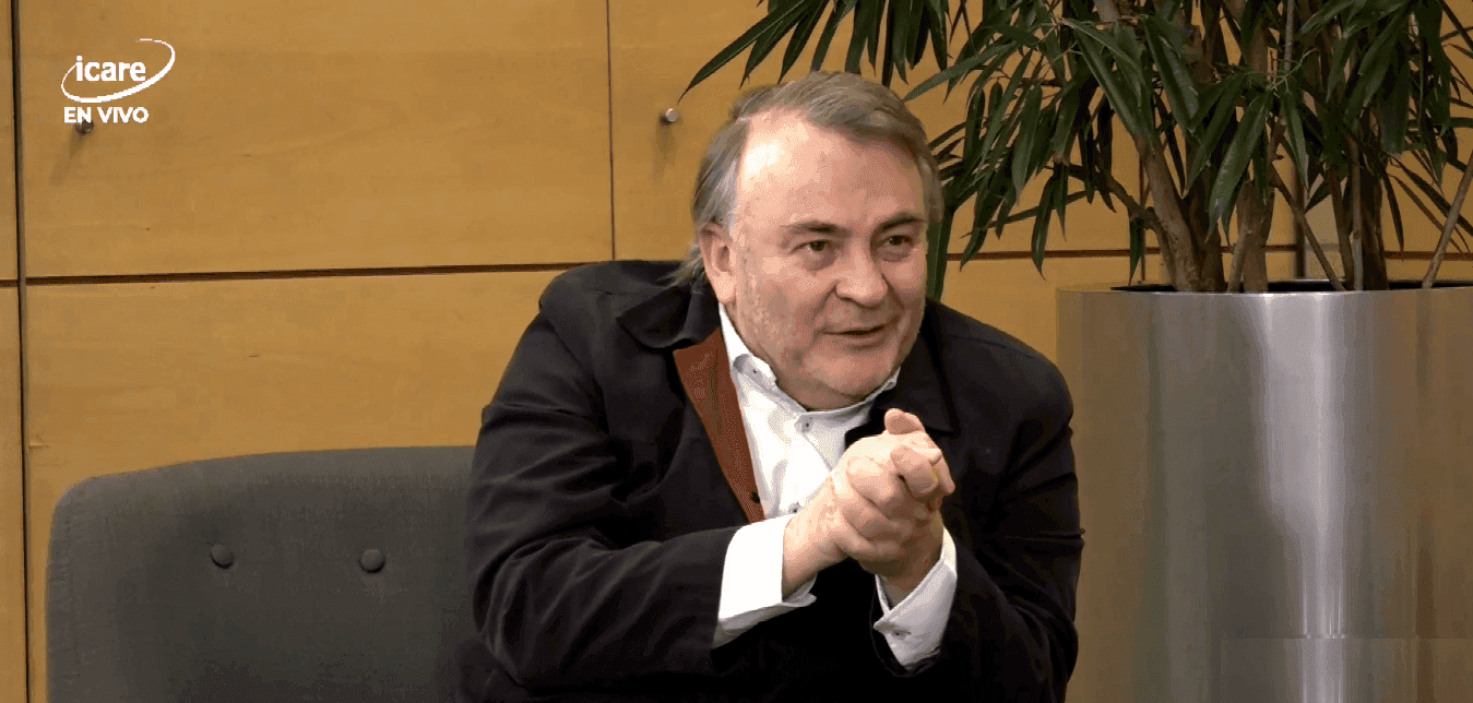Pepe Auth en el Ciclo “En Persona” de ICARE: “Aprobar el retiro del 10% de la AFP fue una victoria política y una derrota cultural para la izquierda”