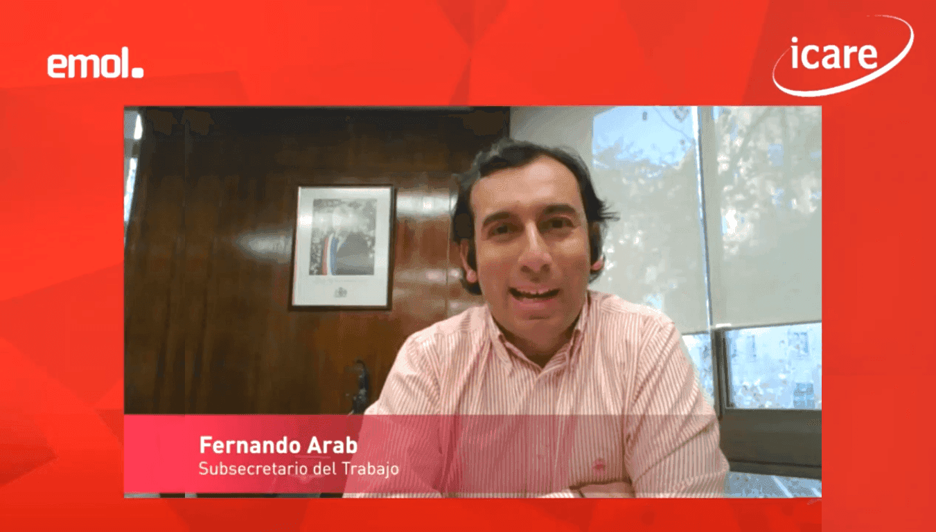 Fernando Arab, subsecretario del Trabajo, en ICARE: “Queda mucho por avanzar, pero hoy el teletrabajo es una modalidad que nos ha ayudado y una herramienta para proteger los empleos”