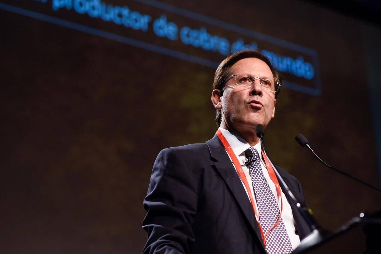 Iván Arriagada: “El cobre es la clave para la economía del futuro: sustentable, limpio y bajo en emisiones”.