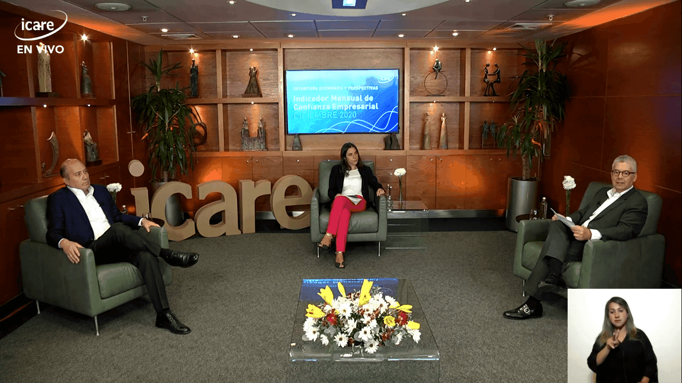 Confianza Empresarial corta su racha positiva y cae a terreno pesimista en diciembre 2020: Bernardita Silva y Jorge Quiroz analizan en ICARE las causas de este retroceso