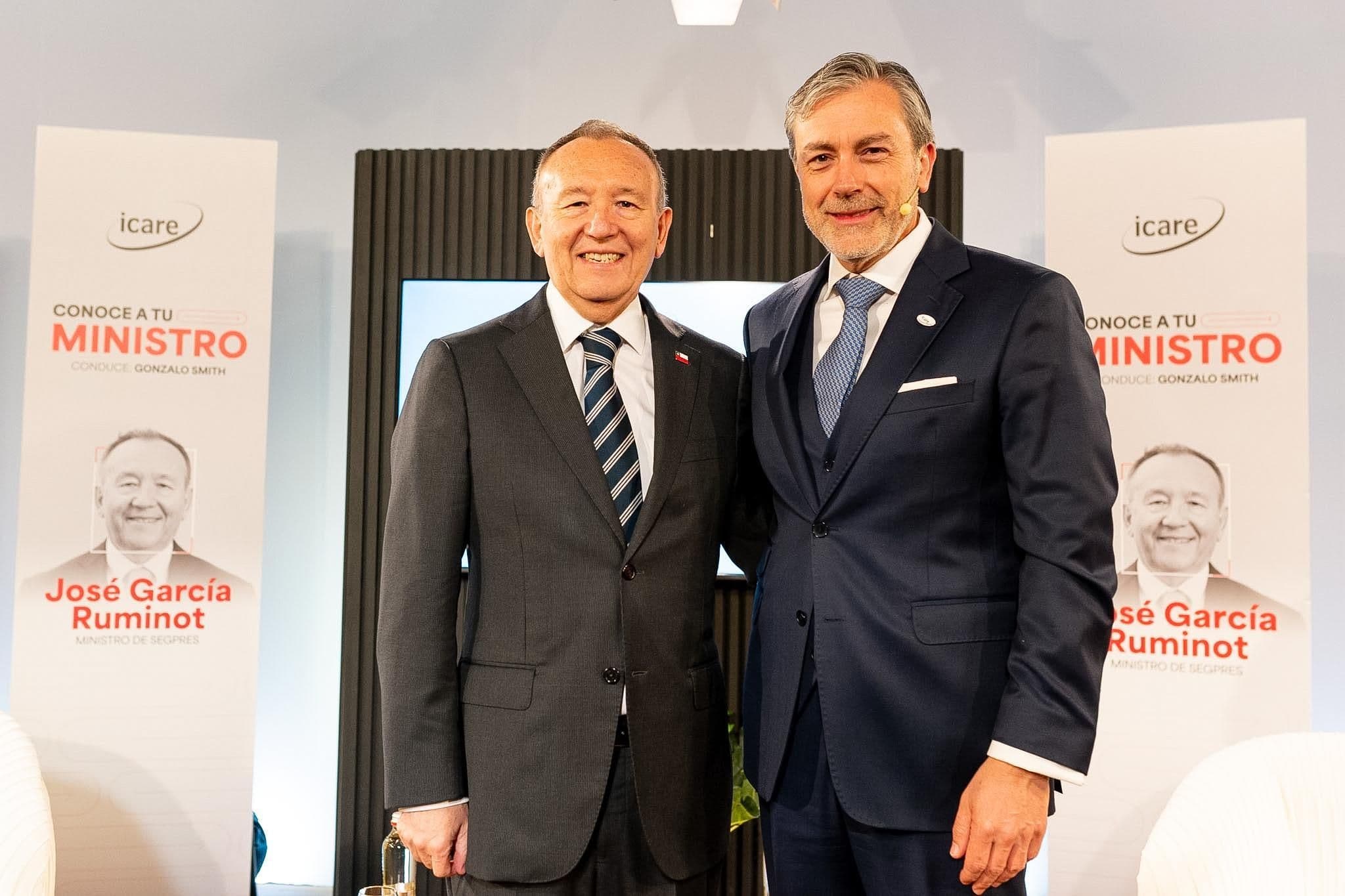 Ministro García en ICARE: “Chile necesita crear condiciones para que la inversión vuelva a traducirse en empleo”