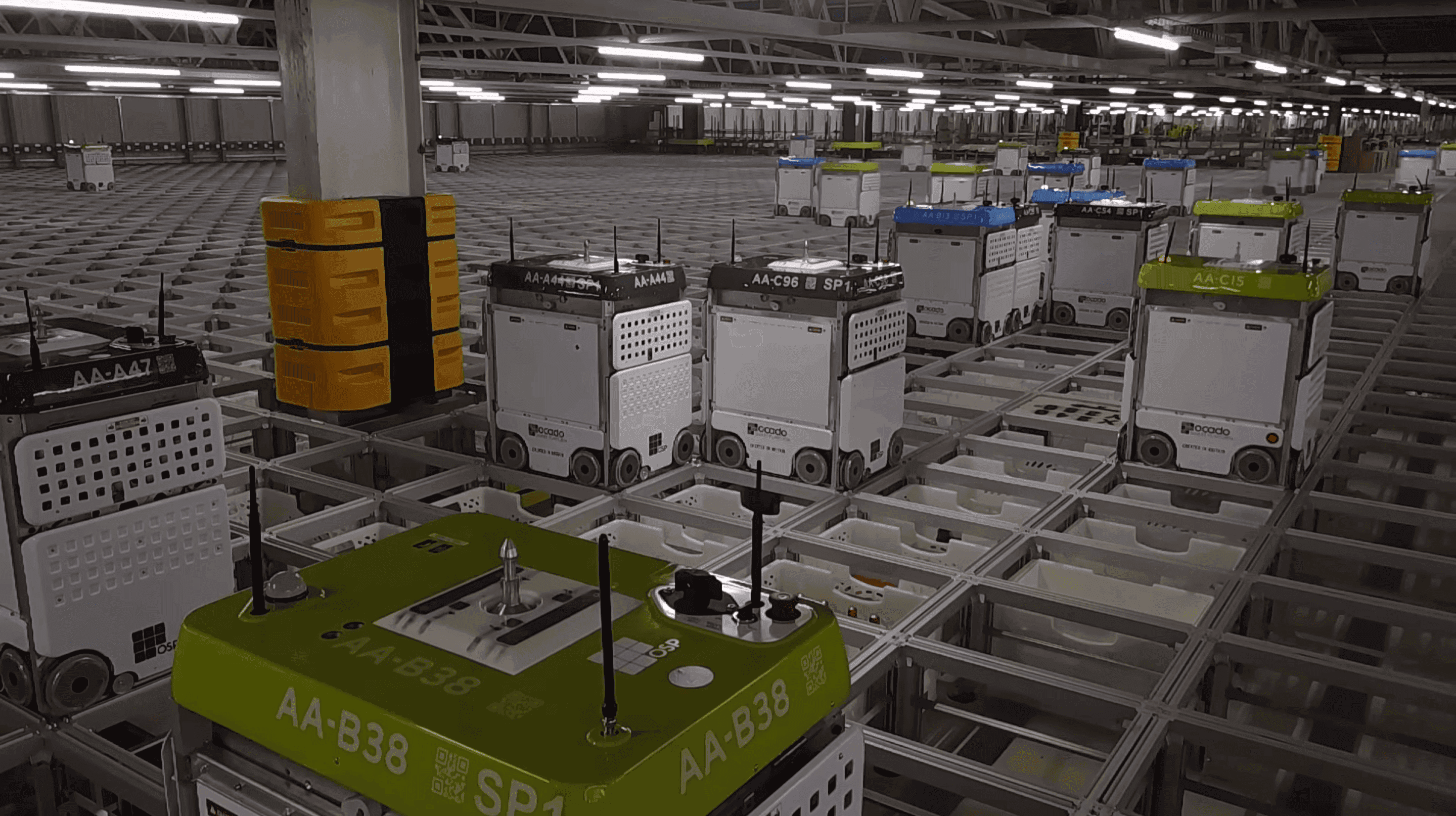 Supermercado con robots: empaque baja de 2 horas a 5 minutos