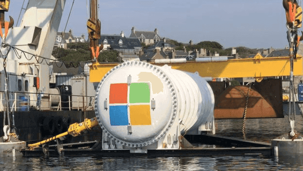 Microsoft está probando hundir bajo el agua sus centros de datos para mantenerlos fríos