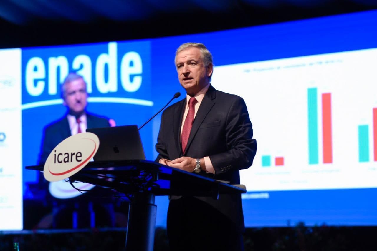 Felipe Larraín en ENADE 2018: “Chile, después de cuatro años, vuelve a crecer más que el mundo”